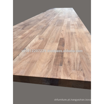 Madeira de borracha Thermo Ruby Joint Placa laminada / painel / worktop / Counter top / table top